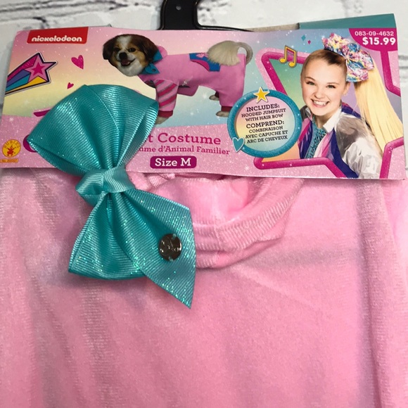 NWT JoJo Siwa Pink Dog Onesies Costumes Pet Outfit - Picture 3 of 15